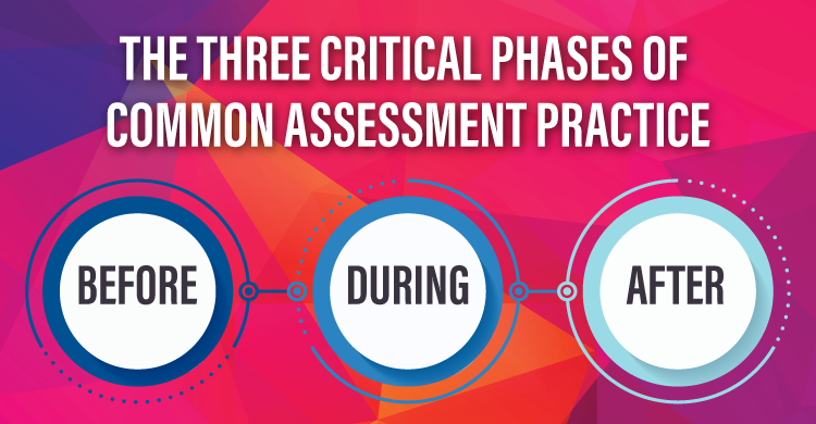 Three Critical Phases of Common Assessment Practice: Before, During, After